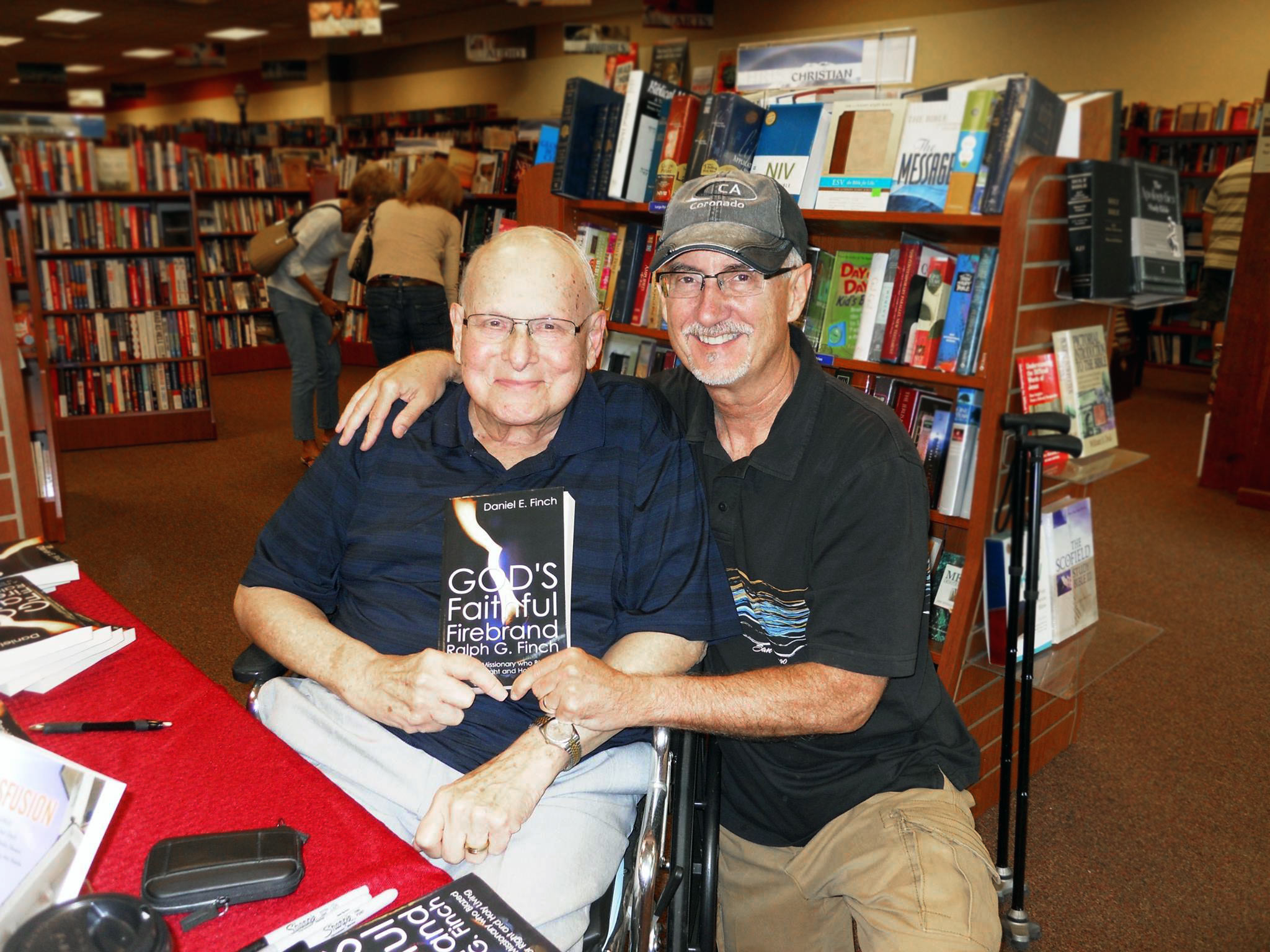 Dan Finch & I at his book release last year. 